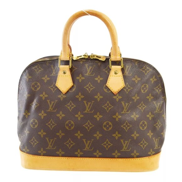 Auth Louis Vuitton ALMA HANDBAG MONOGRAM M51130 BA0 - Picture 1 of 9